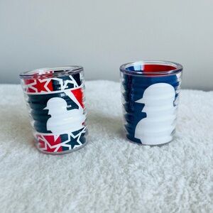 TERVIS MLB Major League Baseball Shot Glasses Pair